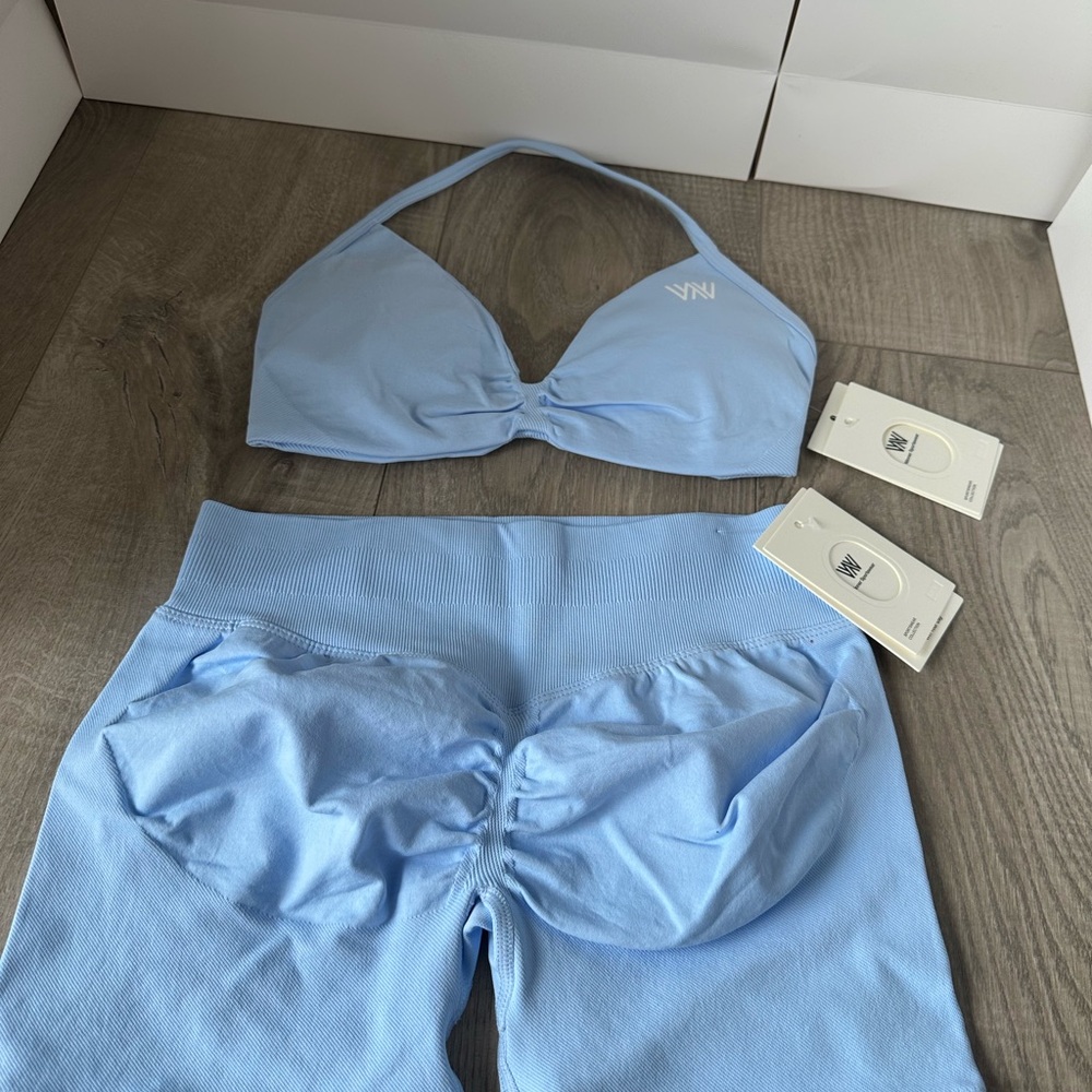 Women's Light Blue Intimate Set